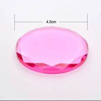 Pink Crystal Glue Stone